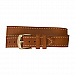 Addison 25mm Double Wrap Leather Strap - Brown